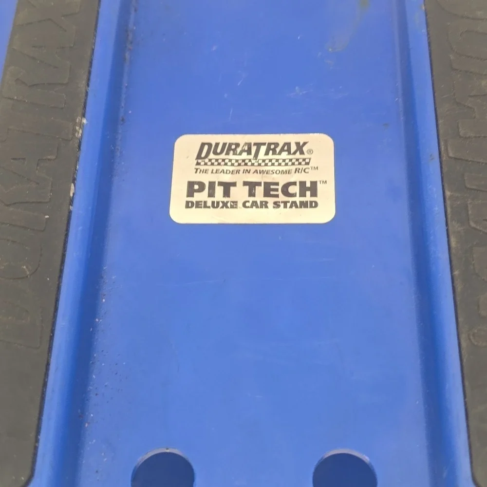 Duratrax Pit Tech XL Deluxe Car Truck Stand Blue RC 1/10 1/8